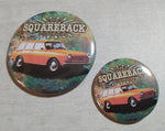 Badge / Magnet / bottle opener key ring VW Squareback type 3 sunchine 