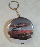 Badge/magnet/ porte clé décapsuleur Renault Floride rouge