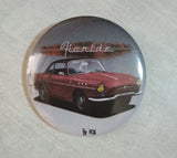 Badge/magnet/ porte clé décapsuleur Renault Floride rouge