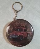 Badge/magnet/bottle opener key ring Chevrolet PIck-up 5 windows