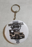 badge/ magnet/ porte clé décapsuleur Jeep Hotchkiss M201 1957
