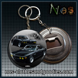 badge / magnet / porte clé décapsuleur BMW E9 3.0 CSI 2800 noire avant