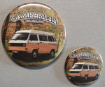 Campervan bottle opener badge/magnet/key ring 