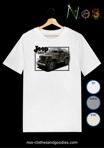 tee shirt unisex Jeep Willis MB 1941/44