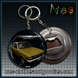 Badge / magnet / decapulsor key ring Opel Kadett C 1200 coupe 73/79