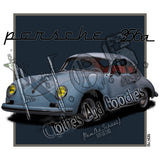 Tote bag Porsche 356 A t2 coupé 1958