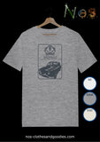 unisex Renault Dauphine "graphic" t-shirt