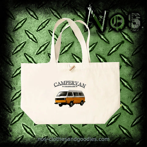 Cotton canvas bag marina campervan VW T3