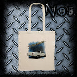 tote bag Ford ranchero blanc arrière 1963