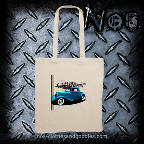 tote bag Plymouth PB coupe 1932 "custom culture"