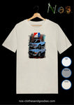tee shirt unisex AMC pacer LT 1980 bleu av/ar