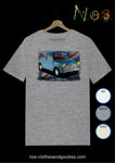 tee shirt unisex Austin mini bleue UK