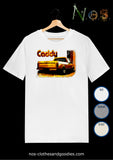 Tee-shirt unisex VW caddy orange '80