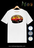 tee shirt unisex Chevrolet Corvette C1 rouge