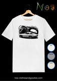 corvette C2 unisex t-shirt black and white