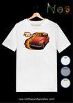 tee shirt unisex VW Cox / Beetle clementine '70