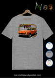 tee shirt unisex Fiat 124 spider