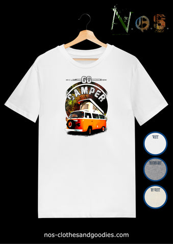 Tee-shirt unisex Go camper T2B VW