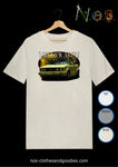 tee shirt unisex volkswagen Golf cabriolet MK1 jaune