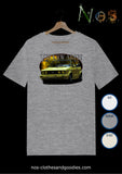 tee shirt unisex volkswagen Golf cabriolet MK1 jaune