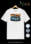 Unisex T-shirt Chevrolet Bel Air Chevy 57 with logo 