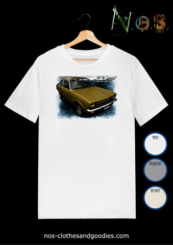 tee shirt unisex Opel Kadett C 1200 coupé 1973/79