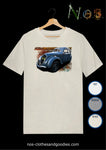 tee shirt unisex Peugeot 202 bleue