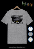Tee shirt unisex Renault Rambler noire avant/arrière