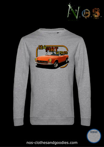 classic Fiat 124 spider sweatshirt