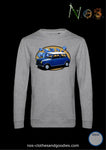sweat classic austin mini orchidee bleue