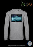 classic sweatshirt VW combi bulli ice blue