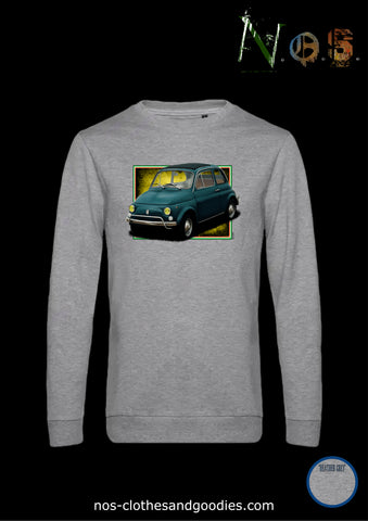 classic Fiat 500 sweatshirt