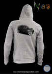 unisex hooded zip sweatshirt Ford 33 "driving of hell"