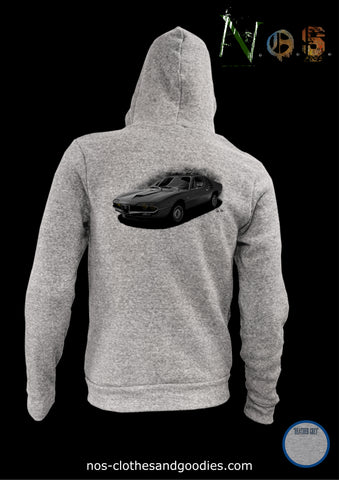 Alfa Romeo Montreal unisex zip hooded sweatshirt