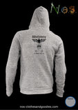 Eagle Germany unisex hooded zip sweatshirt