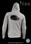 GTO unisex hooded zip sweatshirt
