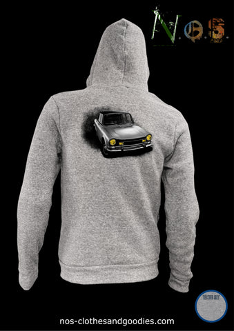 Unisex hooded zip sweatshirt Simca 1301 _ 1501